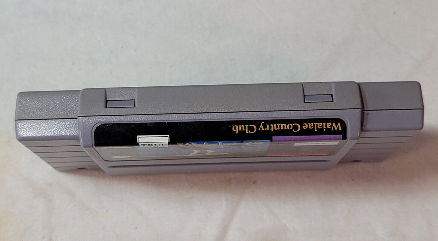 True Golf Classics: Waialae Country Club (Super Nintendo, 1991) Game Cartridge