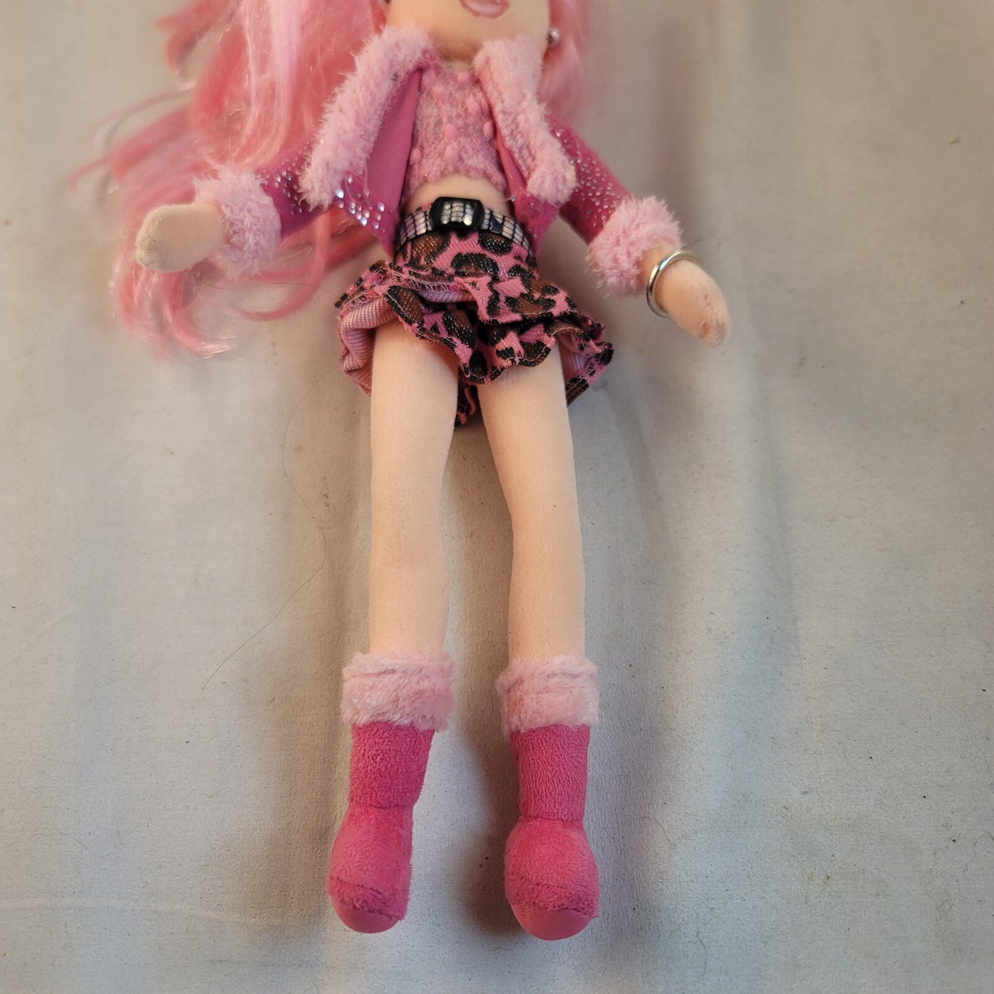 Ty Girlz 13" Plush Dolls Lot of 2 Toys Sizzlin' Sue and Punky Penny