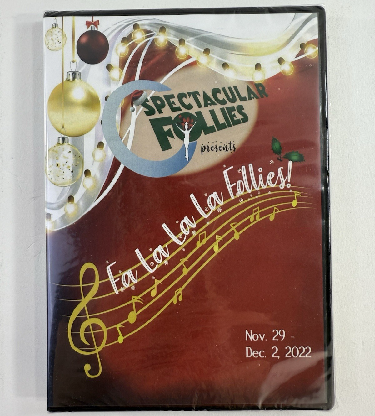 Spectacular Follies Presents Fa La La La Follies (DVD, 2022) New, Factory Sealed