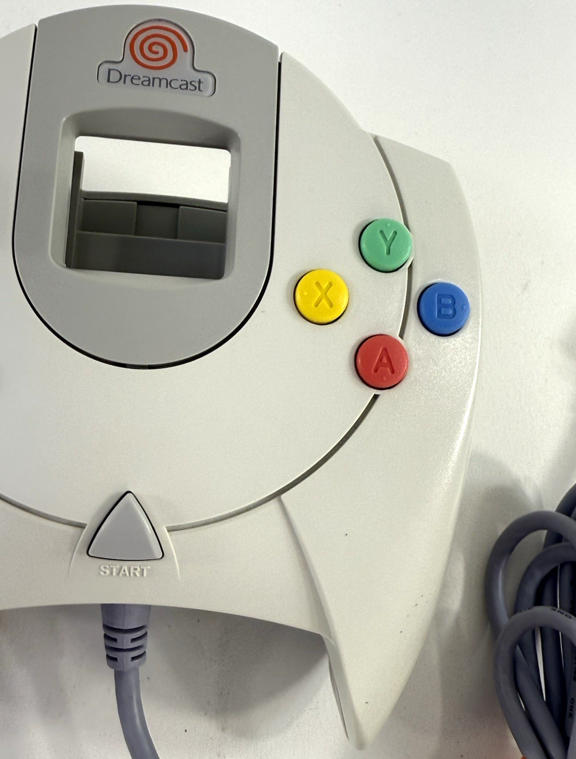 SEGA HKT-7700 Original White Dreamcast Controller - Tested and Working