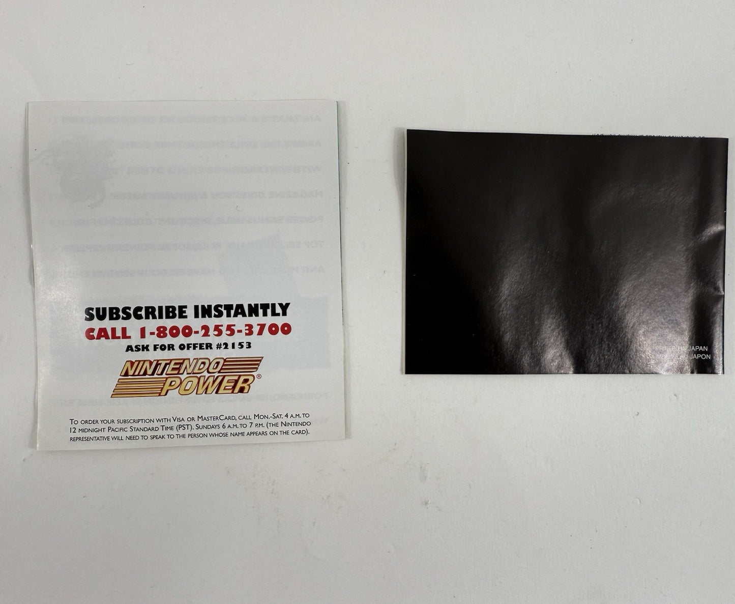 Super Star Wars: Return of the Jedi (GameBoy, 1995) Game Box Manual Inserts Reg