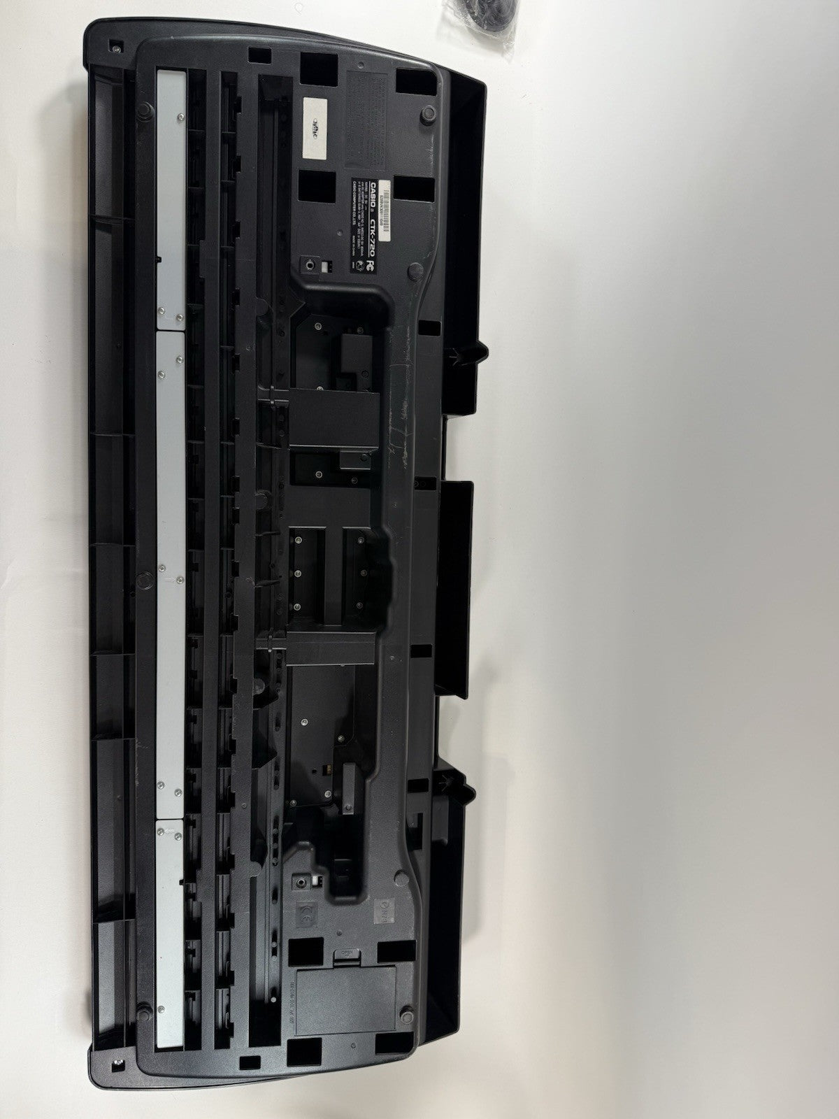 Casio CTK-720 Electronic Keyboard 61 Key - Black - No Power Cord - Tested