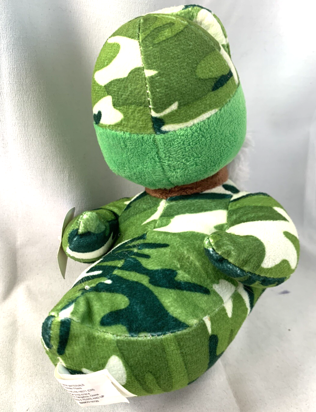 Namco Duck Dynasty Green Camo 8" Uncle Si Duck Stuffed Plush with Tags