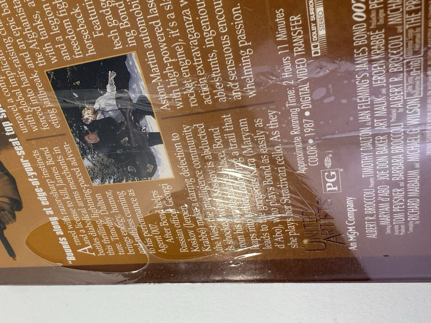 The Living Daylights (VHS, 1996) New, Factory Sealed