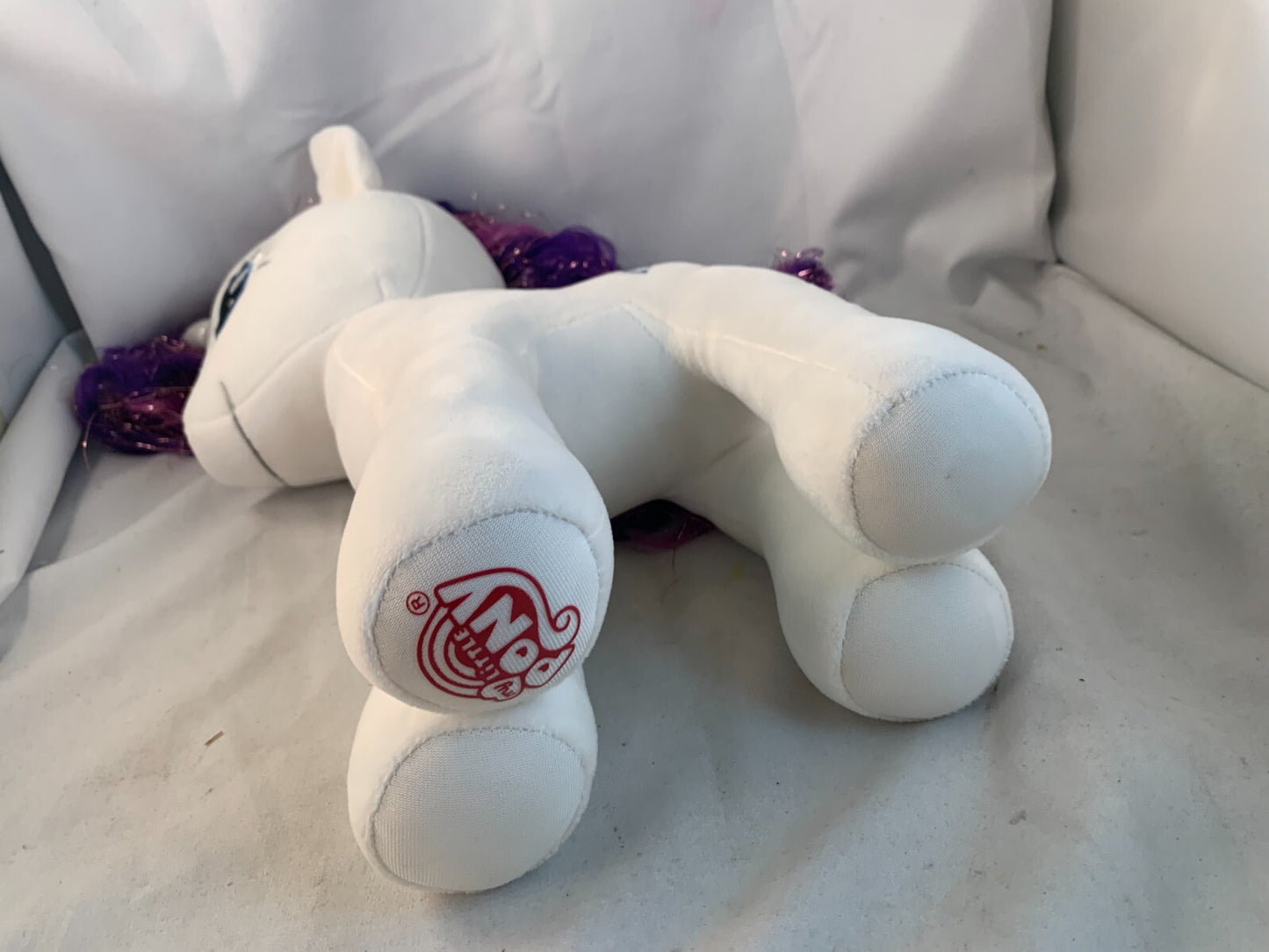 Ty Sparkle My Little Pony Applejack & Rarity Plush Pony Unicorn 15"