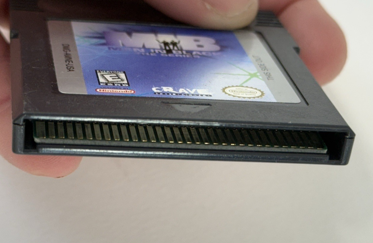 Men in Black: The Series (Nintendo Gameboy Color, 1998) Game Cartridge - Tested