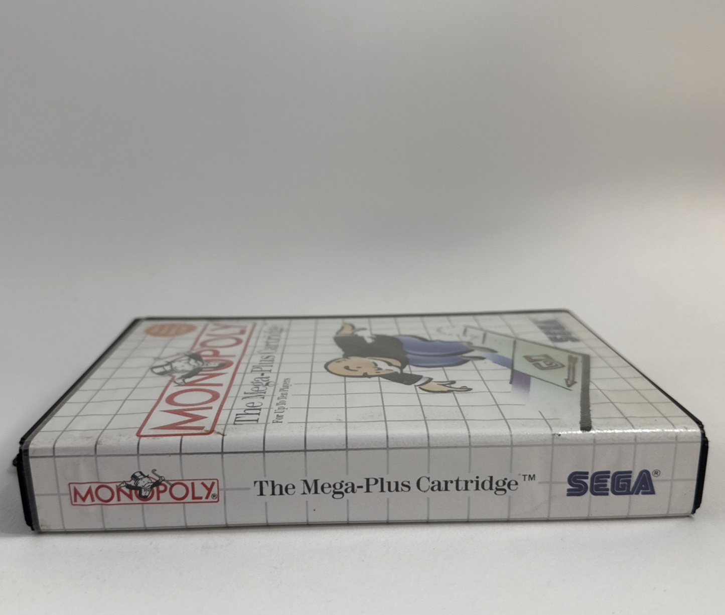 Monopoly (Sega Master System, 1988) Game Case Manual Poster - Tested