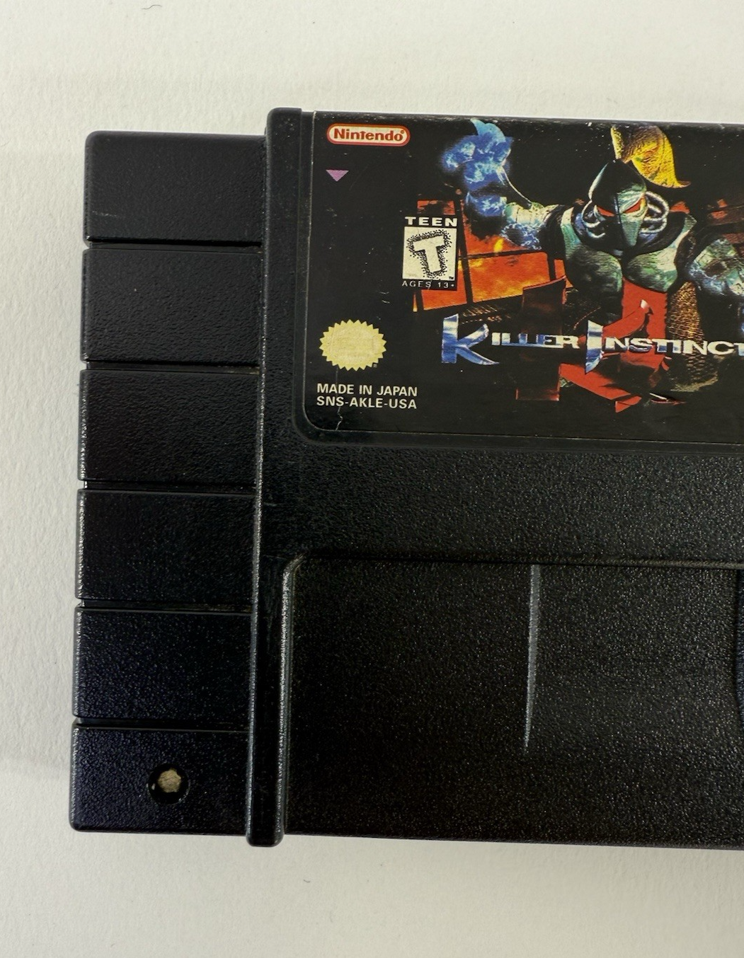 Killer Instinct (Super Nintendo, 1995) Game Cartridge - Tested and Working