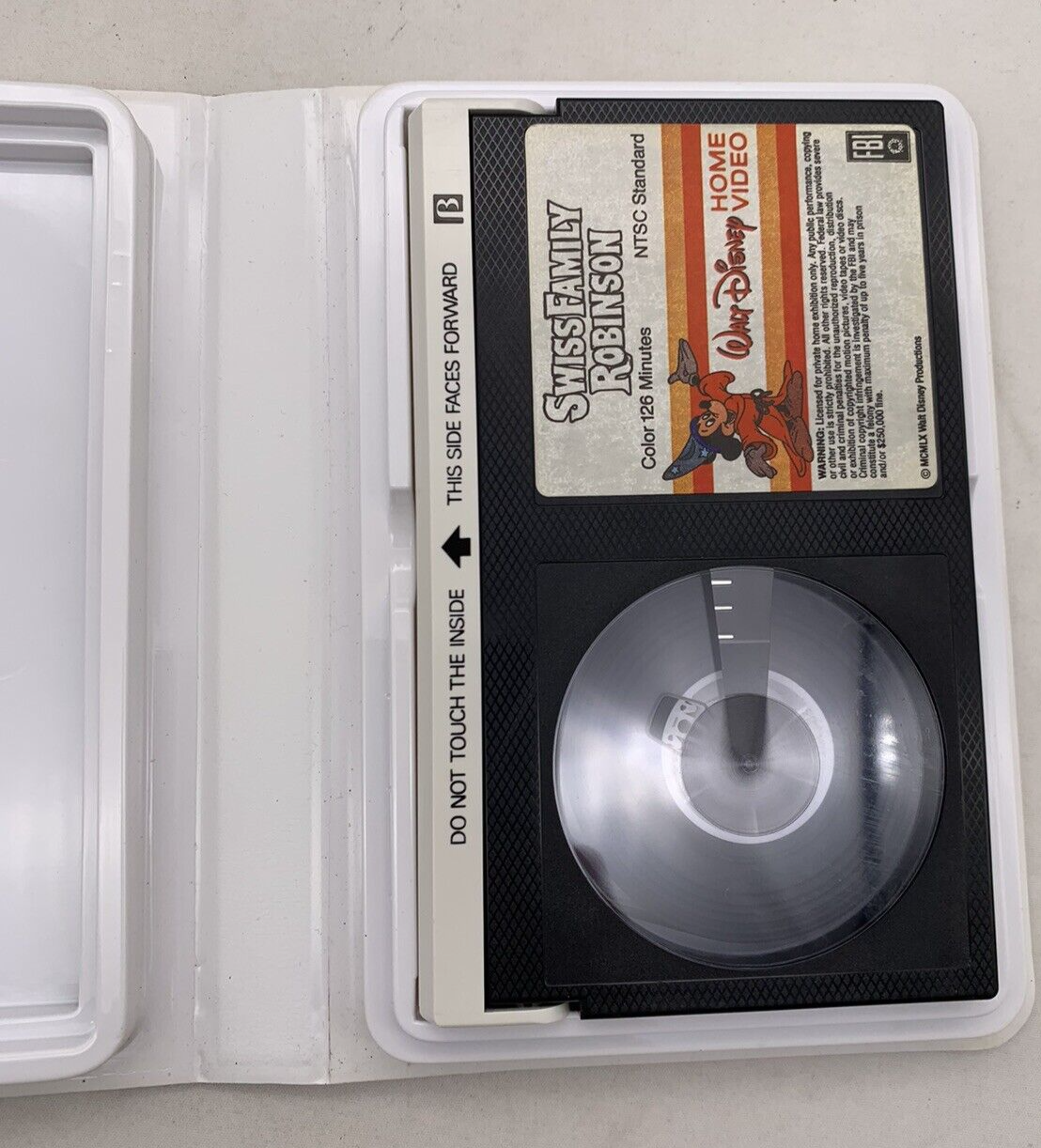 Swiss Family Robinson (Betamax, 1985) - Disney Clamshell Beta Tape