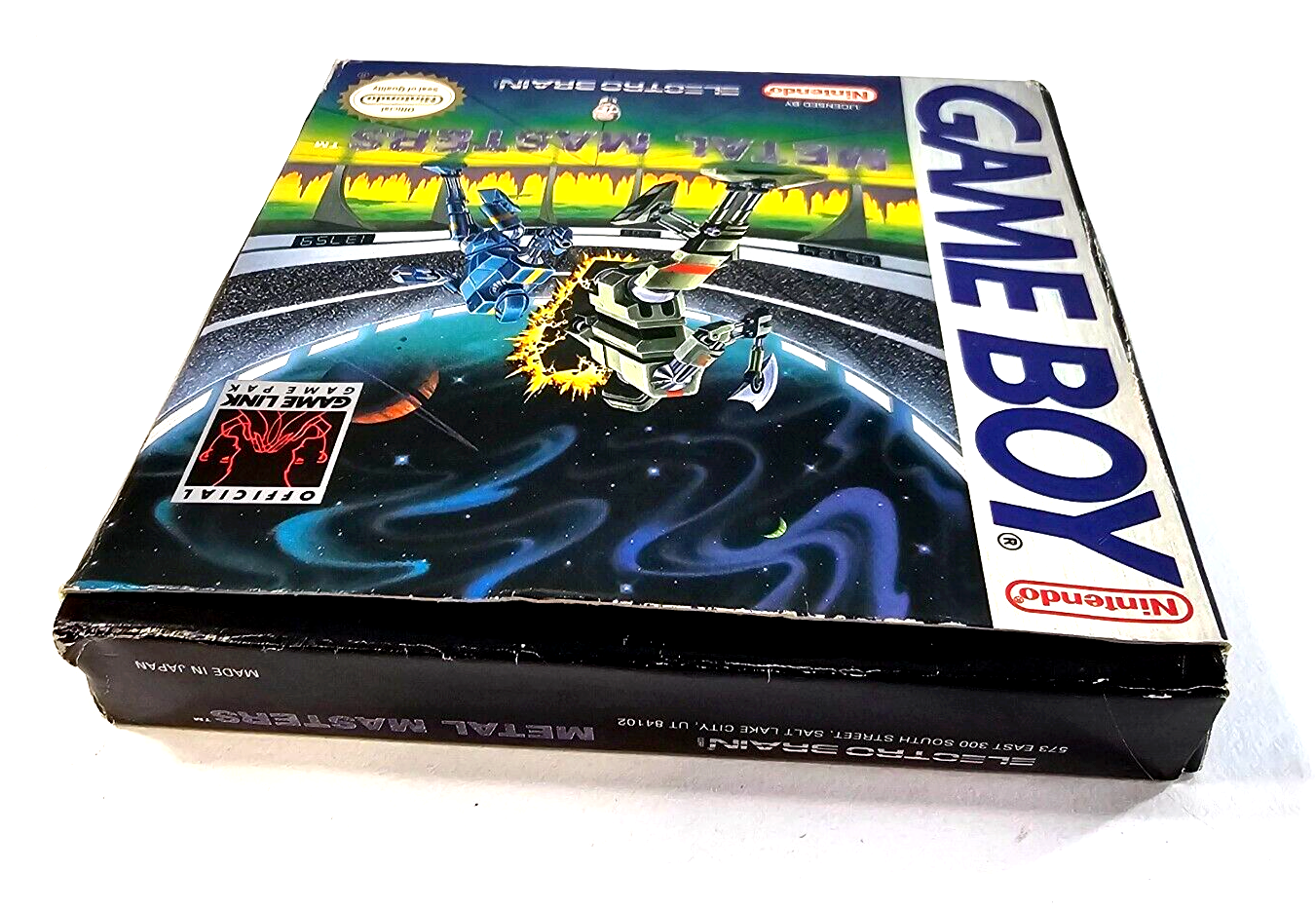 Metal Masters (Nintendo Game Boy, 1991) Game Box Manual Inserts Posters - Tested