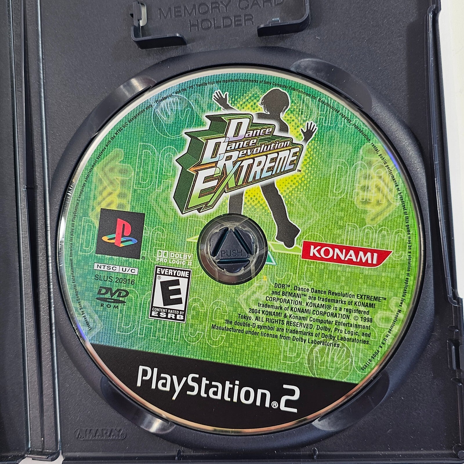 Dance Dance Revolution Extreme (PlayStation 2, 2008) Game, Case, Manual - Tested