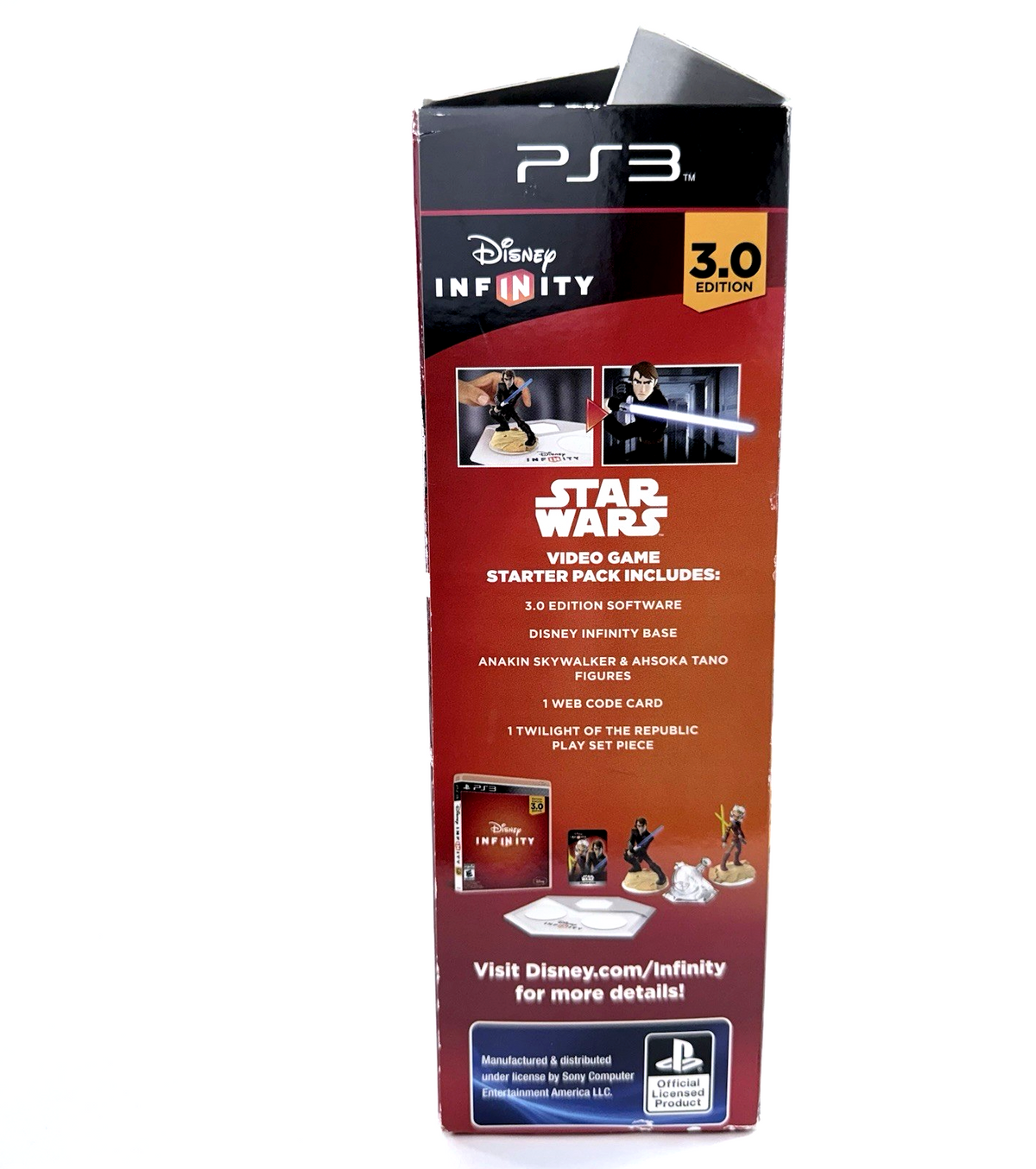 Disney Infinity 3.0 Star Wars Starter Pack For PlayStation 3 - New - Box Wear