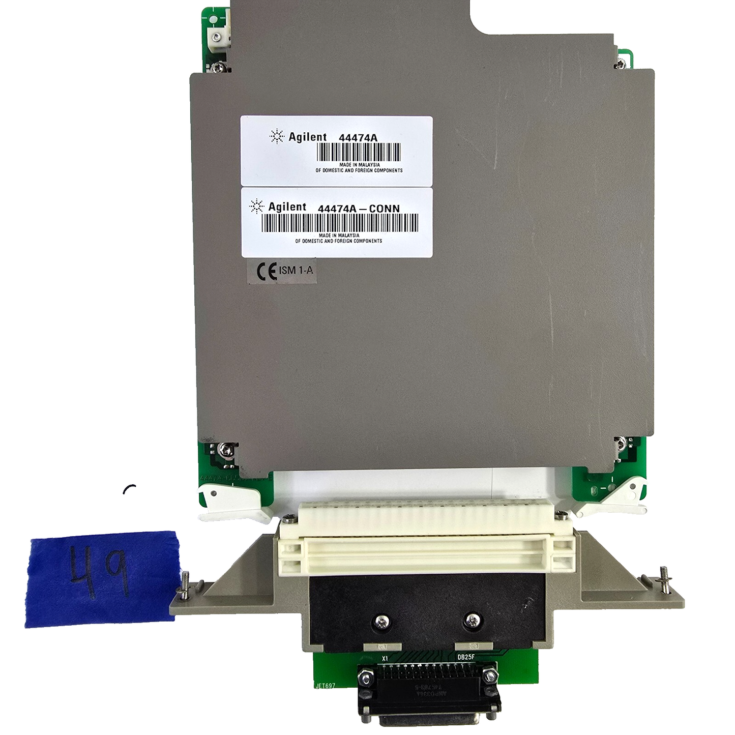 HP Agilent 44474A Digital Input/Output Switch Module - Tested and Working (1126)