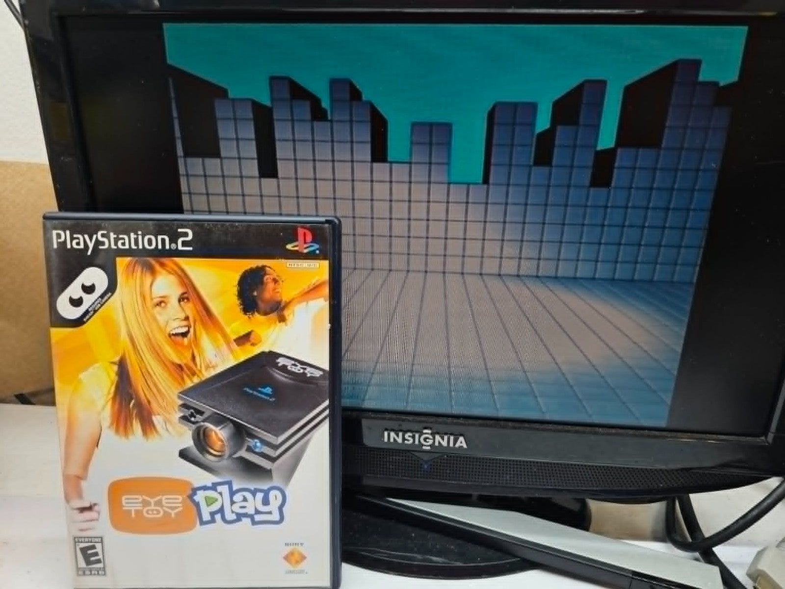 Eye Toy Play (PlayStation 2, 2003) Game, Case, Manual - No Camera - Tested