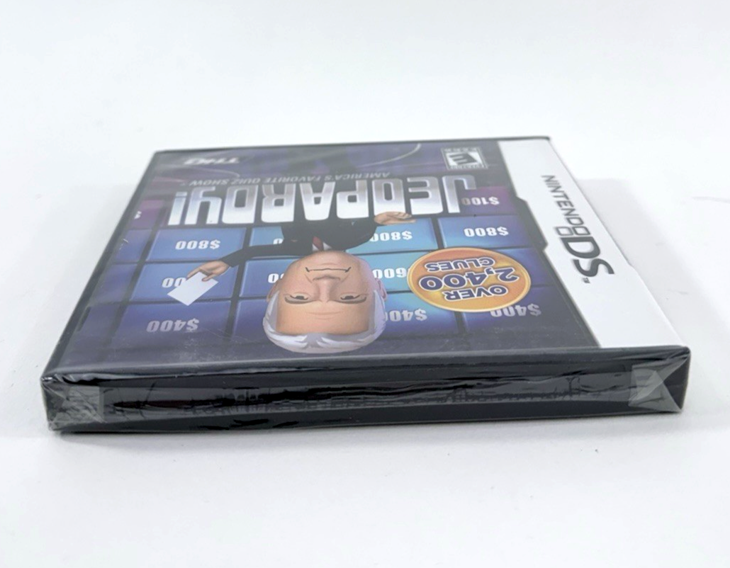 Jeopardy (Nintendo DS, 2010) New, Factory Sealed Alex Trebek Quiz Game