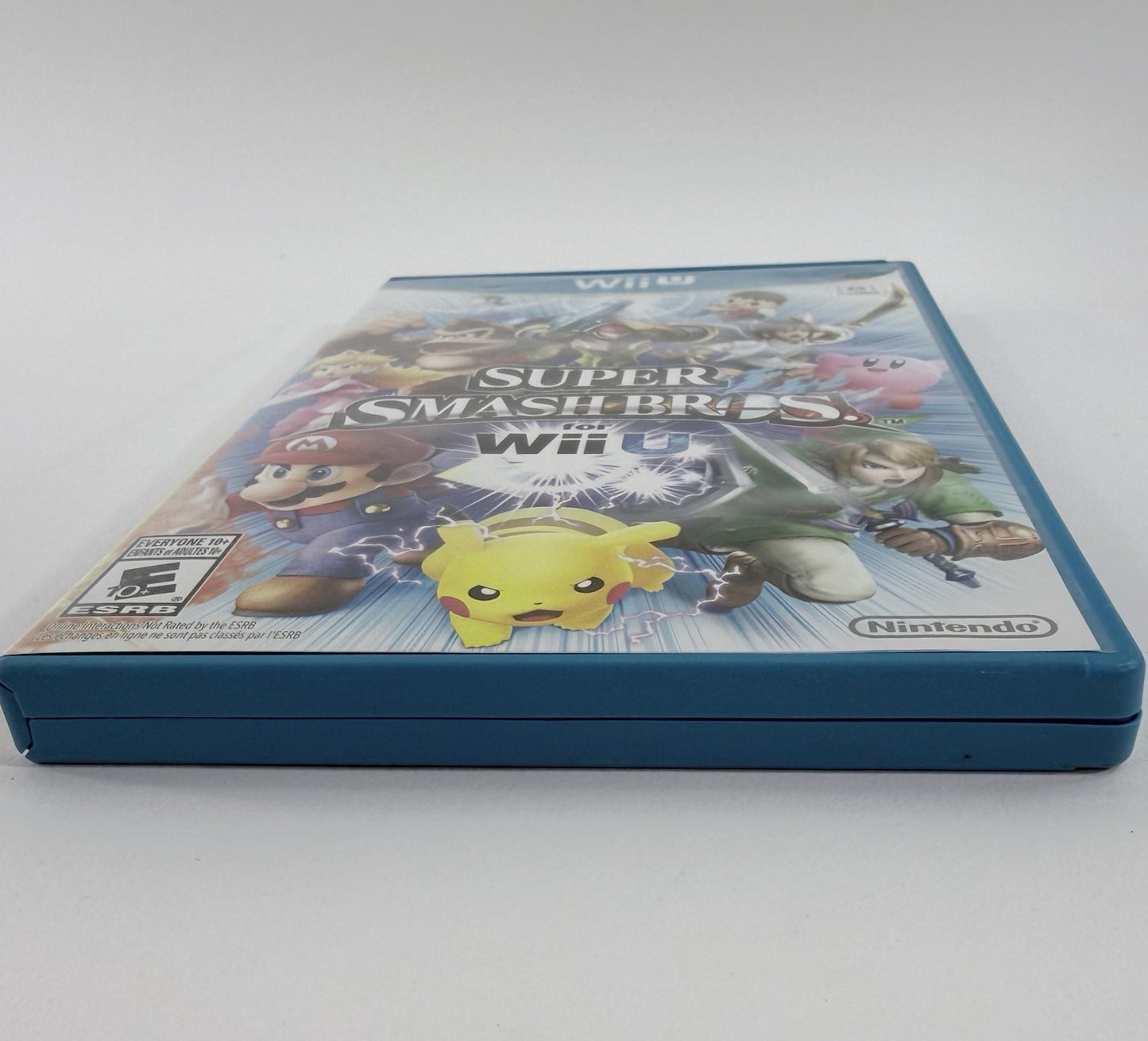 Super Smash Bros. (Wii U, 2014) Game Case & Manual - Tested And Working