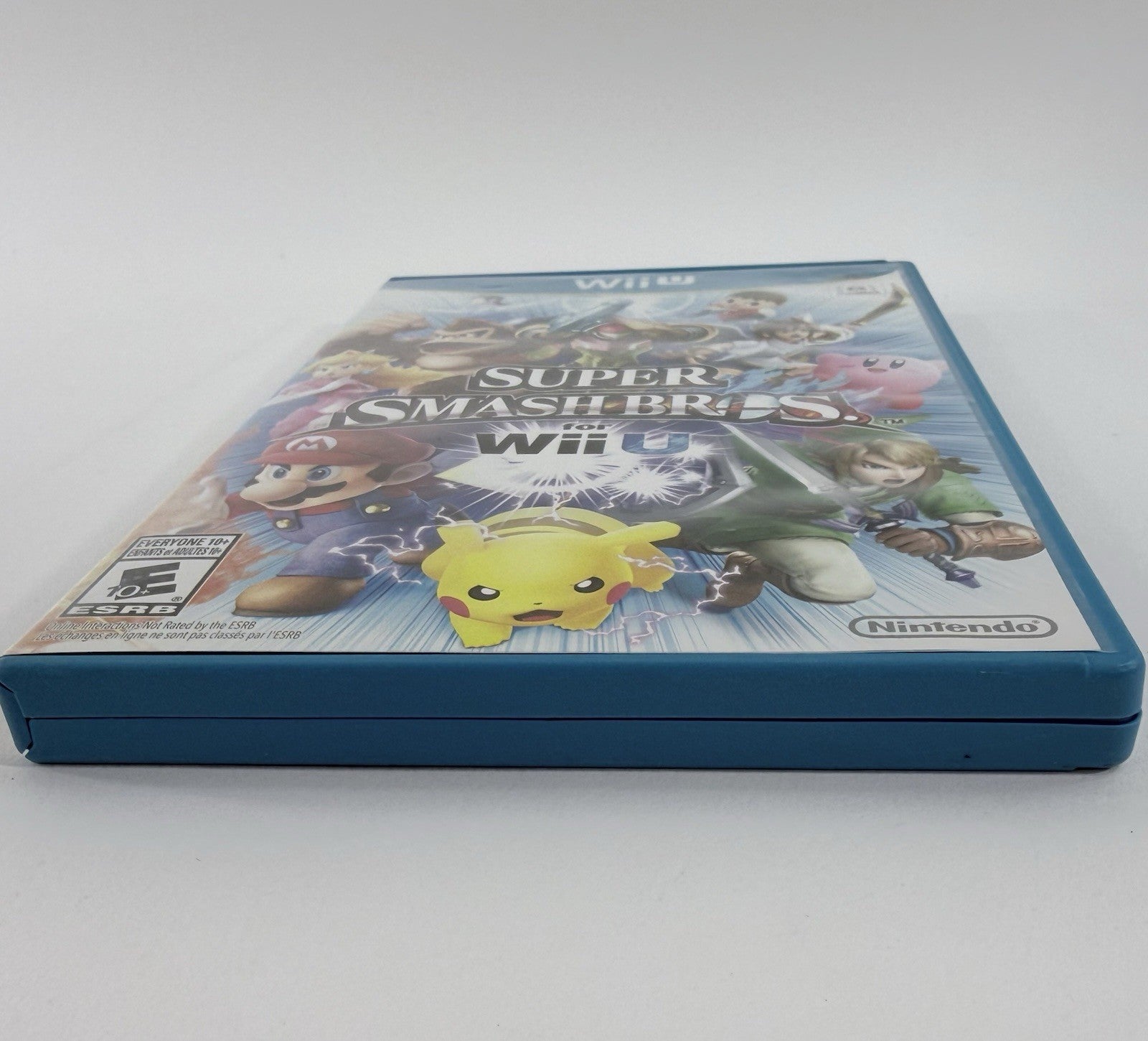 Super Smash Bros. (Wii U, 2014) Game Case & Manual - Tested And Working