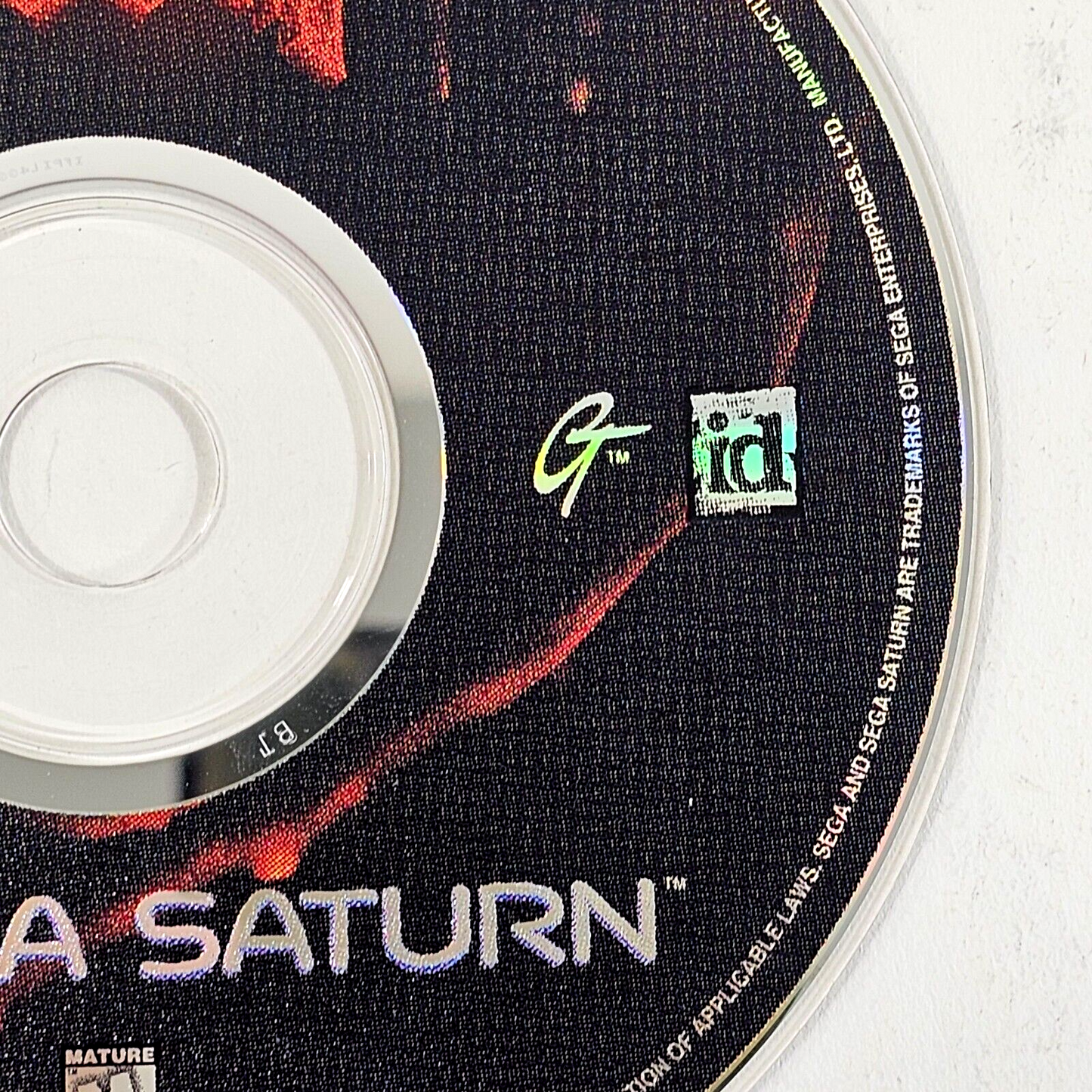 Doom (Sega Saturn, 1996) Game Disc - Tested and Working