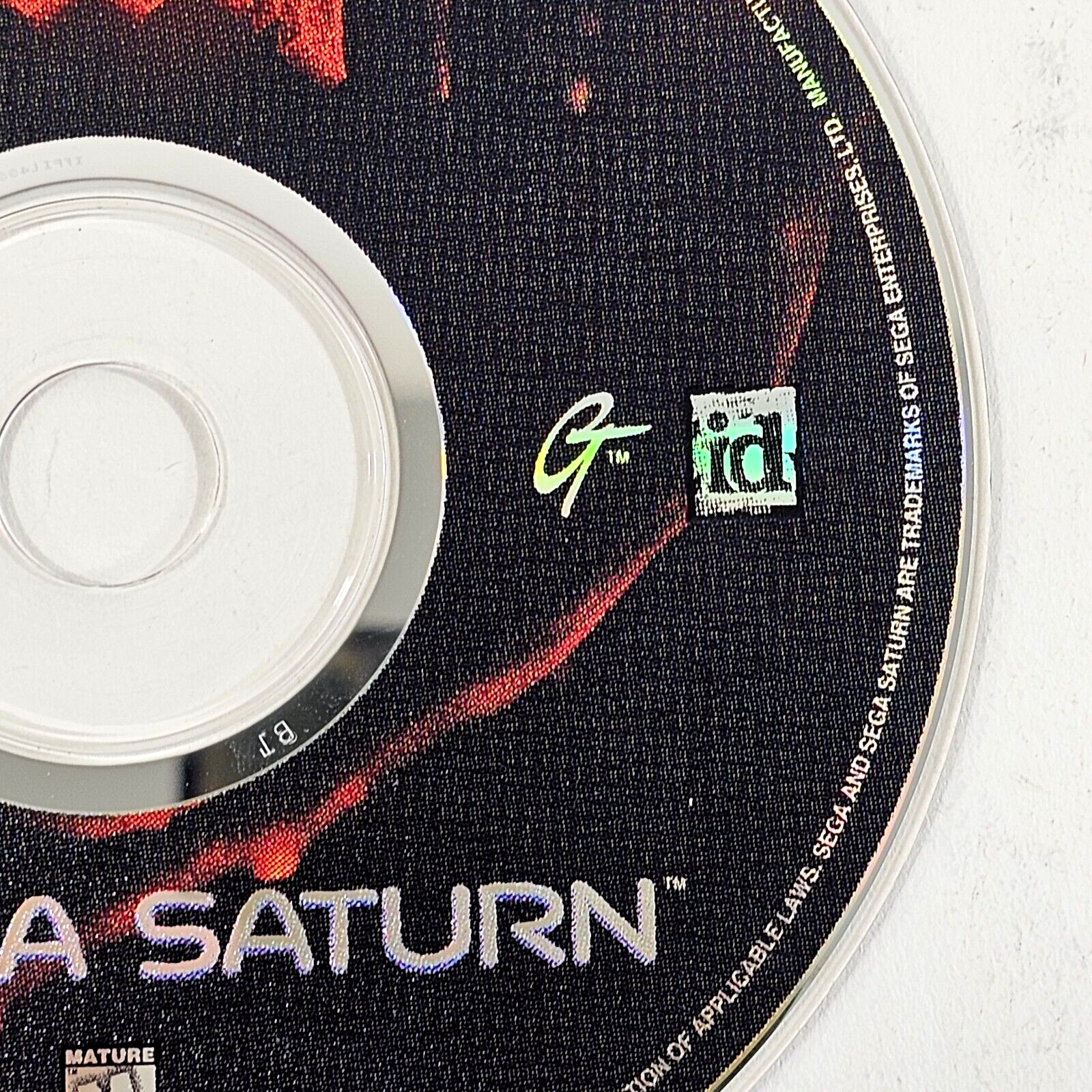 Doom (Sega Saturn, 1996) Game Disc - Tested and Working