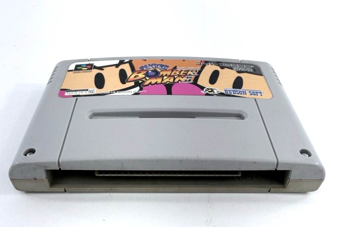 Super Bomberman (Super Famicom, 1993) Game Cartridge - Tested and Working