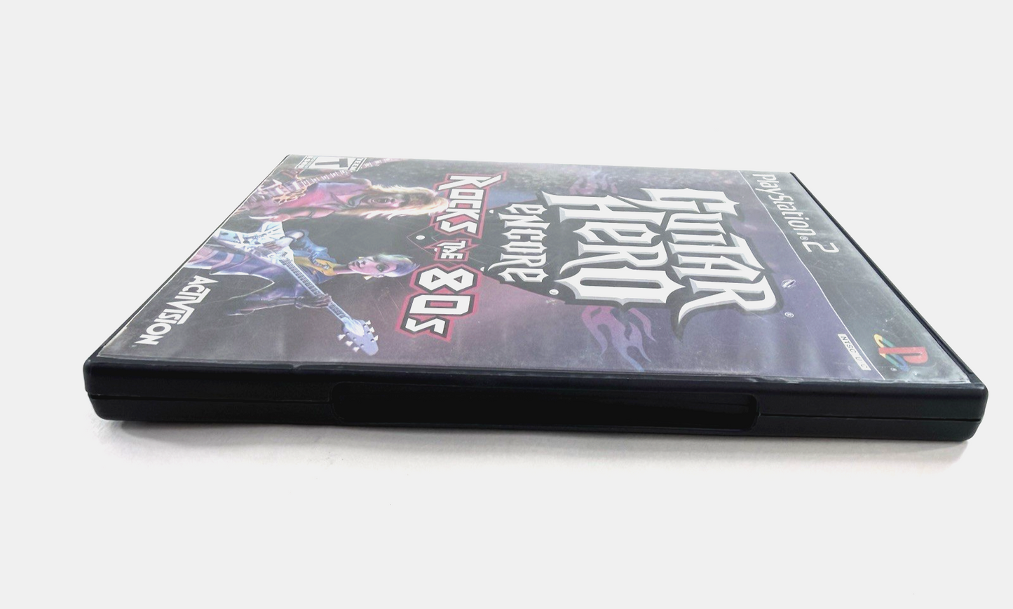 Guitar Hero Encore: Rocks the 80s (Sony PlayStation 2, 2007) Game, Case, Manual