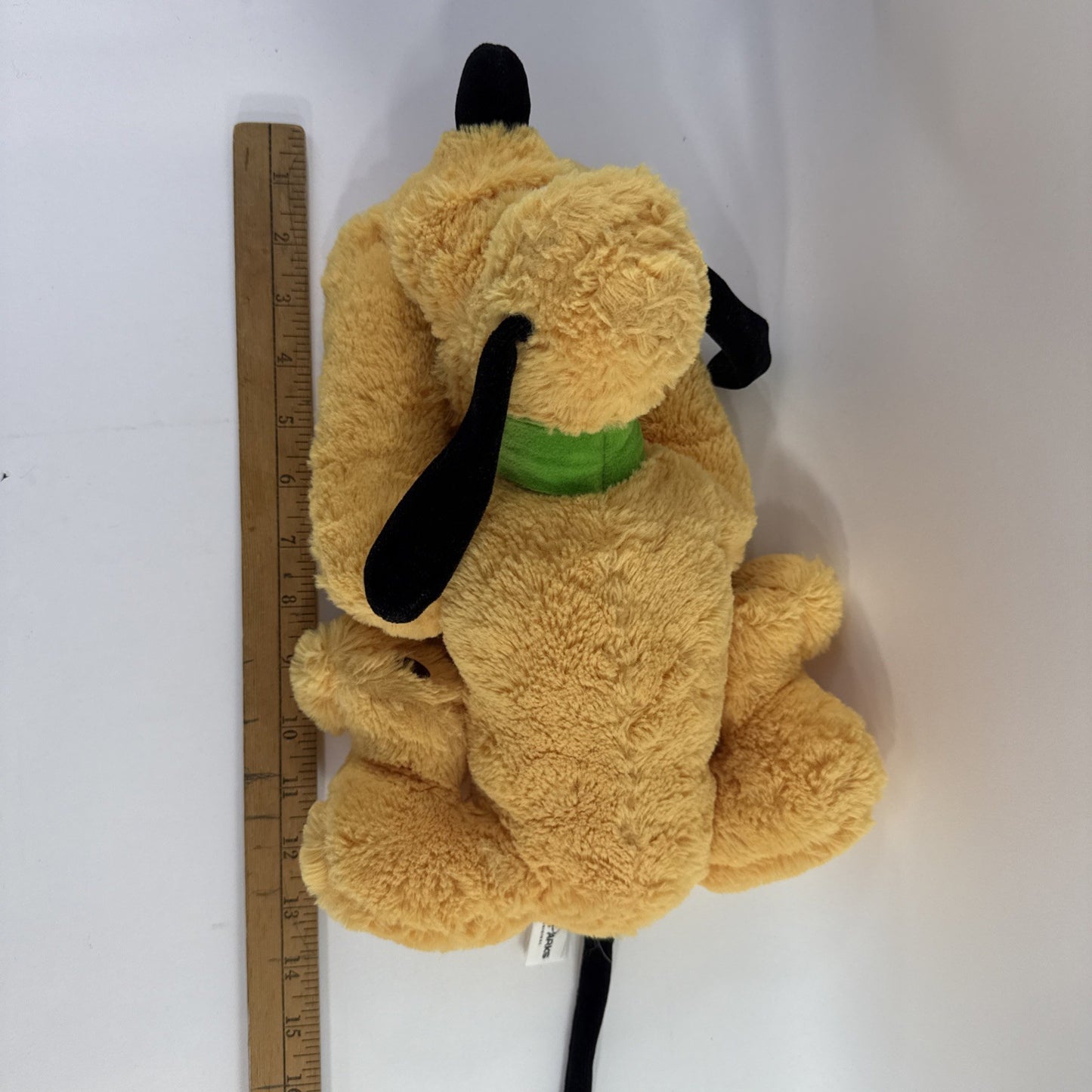 Disney Parks 20" Pluto Plush Laying Down Tongue Out