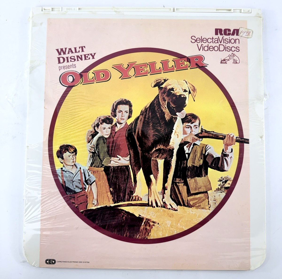Disney CED Videodisc Bundle - Parent Trap, Love Bug, Old Yeller, Absent-Minded..