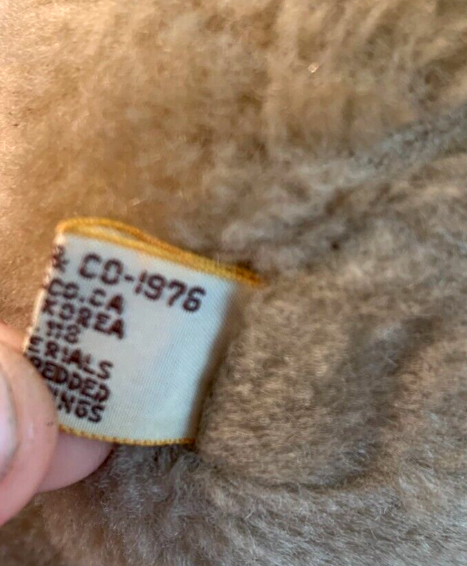 R. Dakin & Company 1976 10"  Koala Bear Plush - Made in Korea