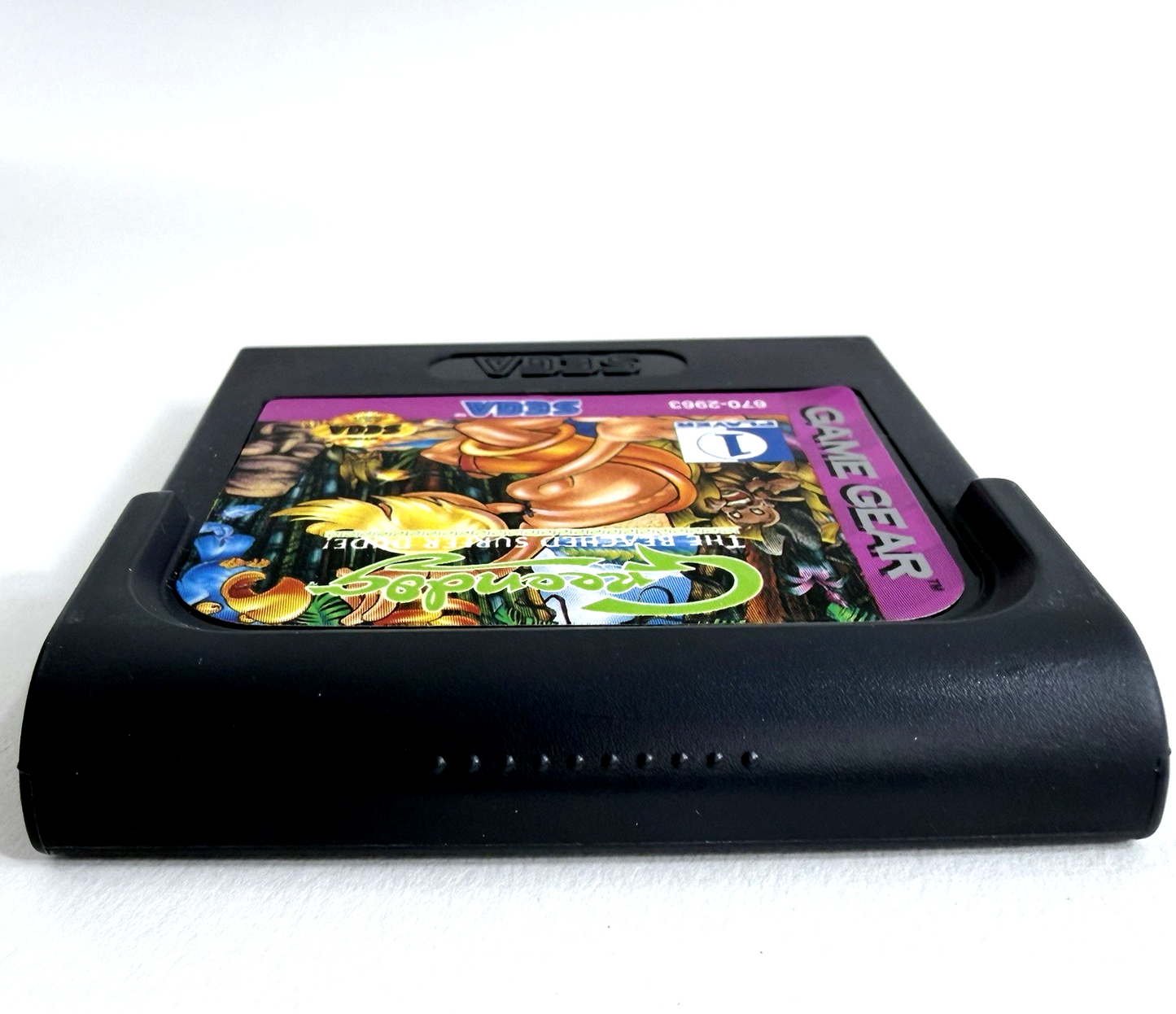 Greendog: The Beached Surfer Dude (Sega Game Gear, 1993) Game Cartridge - Tested