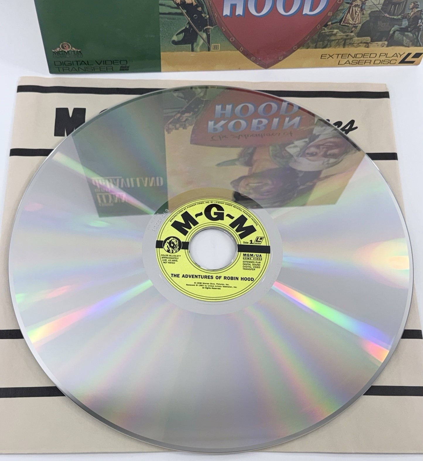 The Adventures of Robin Hood (Laserdisc, 1991) Extended Play - Errol Flynn Film