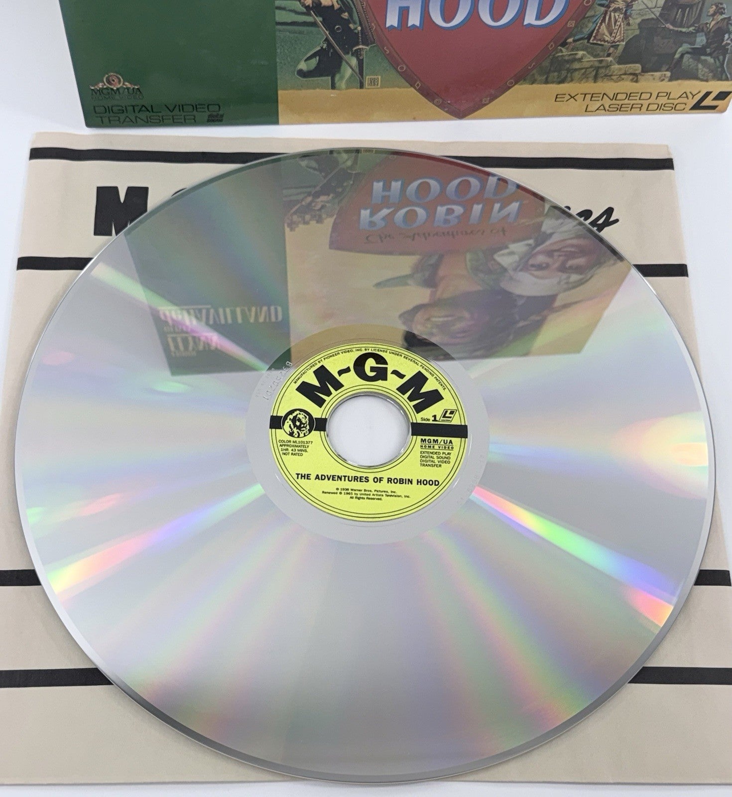 The Adventures of Robin Hood (Laserdisc, 1991) Extended Play - Errol Flynn Film