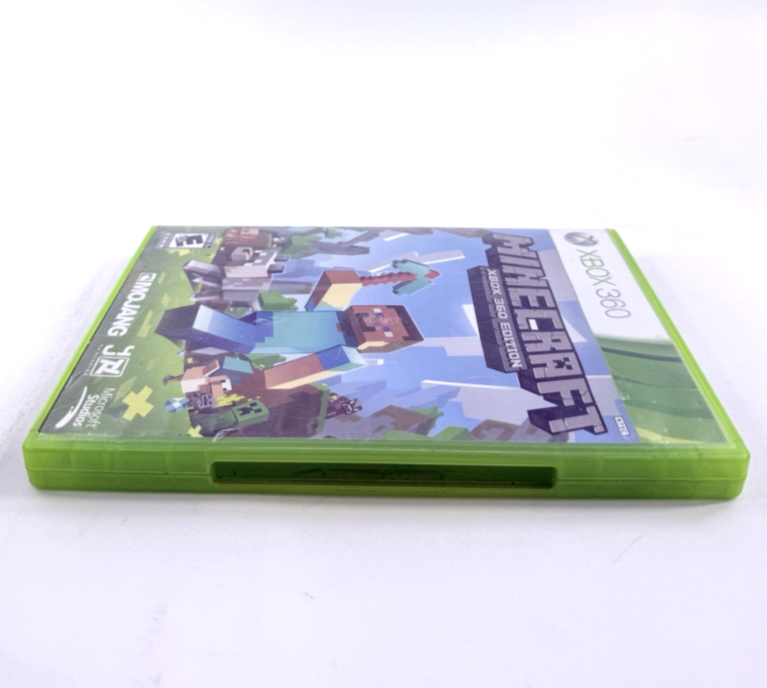 Minecraft (Microsoft Xbox 360, 2013) Game and Case - Tested and Working