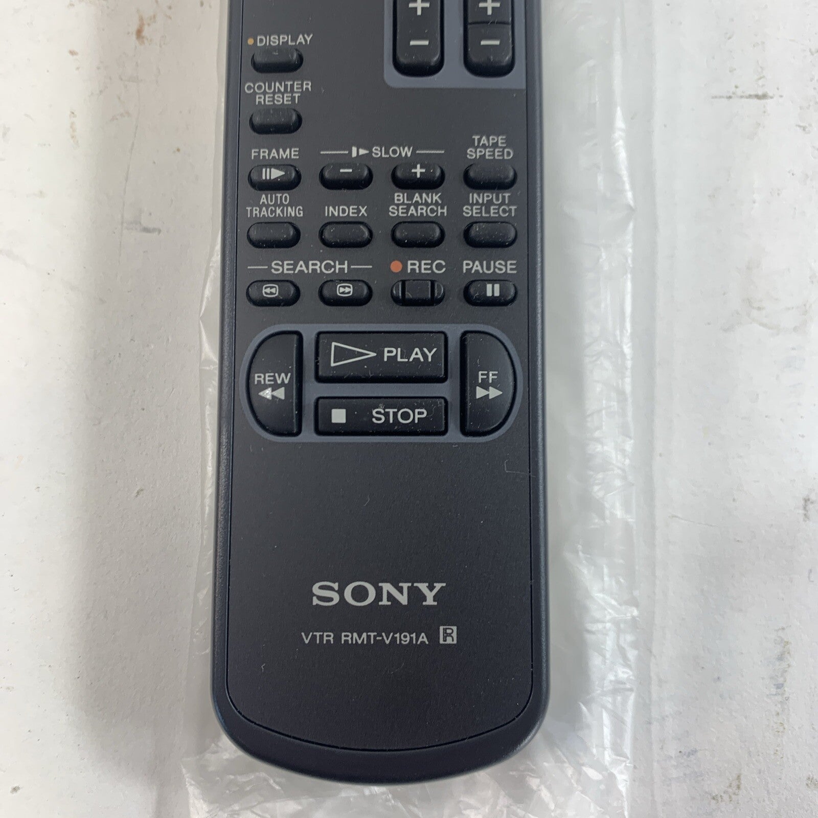 Sony VTR RMT-V191A for VCR model SVO-1420, SVO-1430, SVO-1520 - NEW