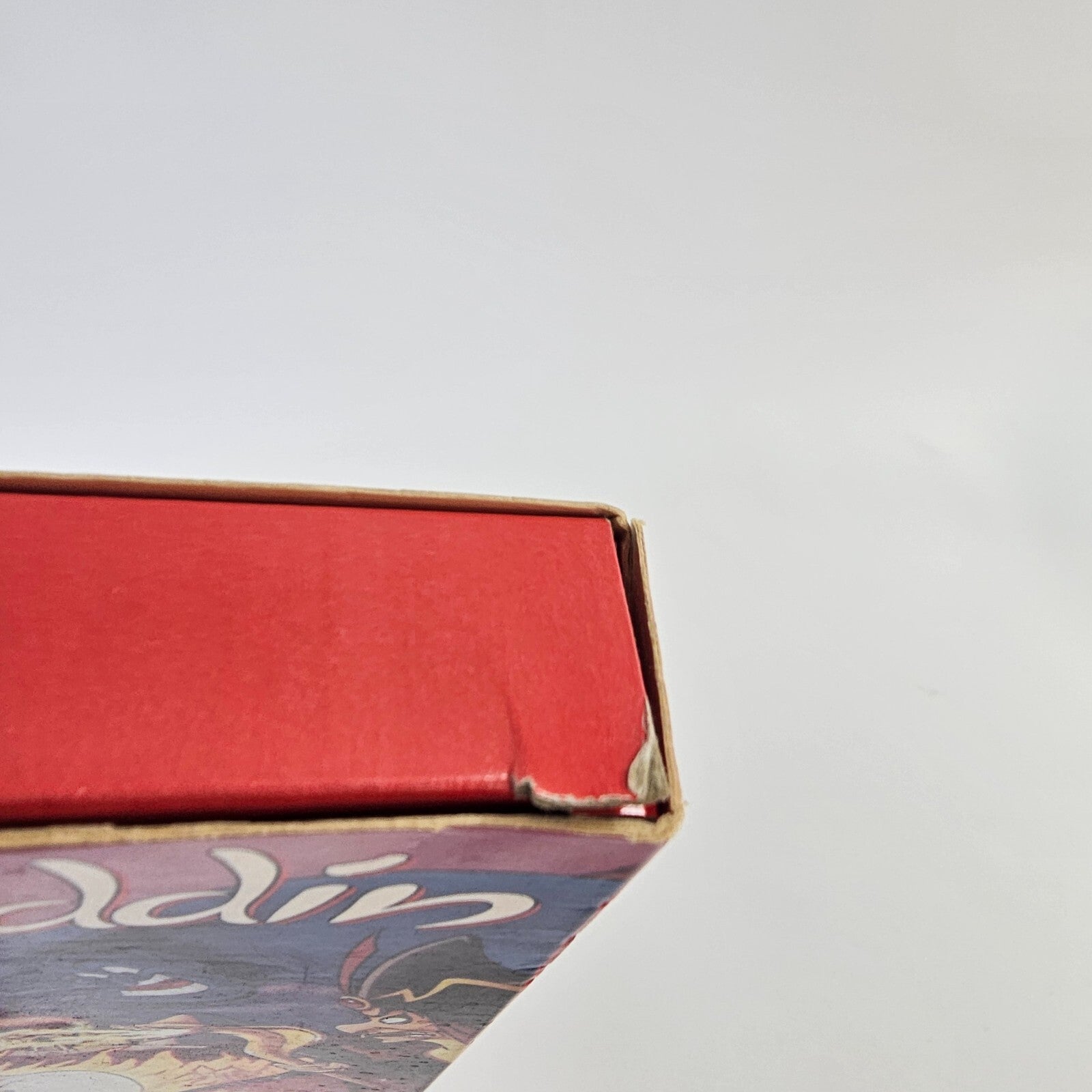 Disney's Aladdin (Sega Genesis, 1993) Game Box Registration Card - Tested