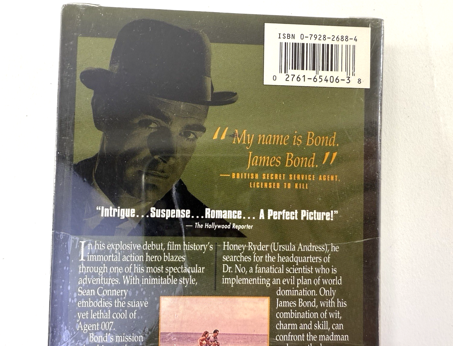 Dr. No (VHS, 1995) New, Factory, Sealed - Sean Connery 007 James Bond Film