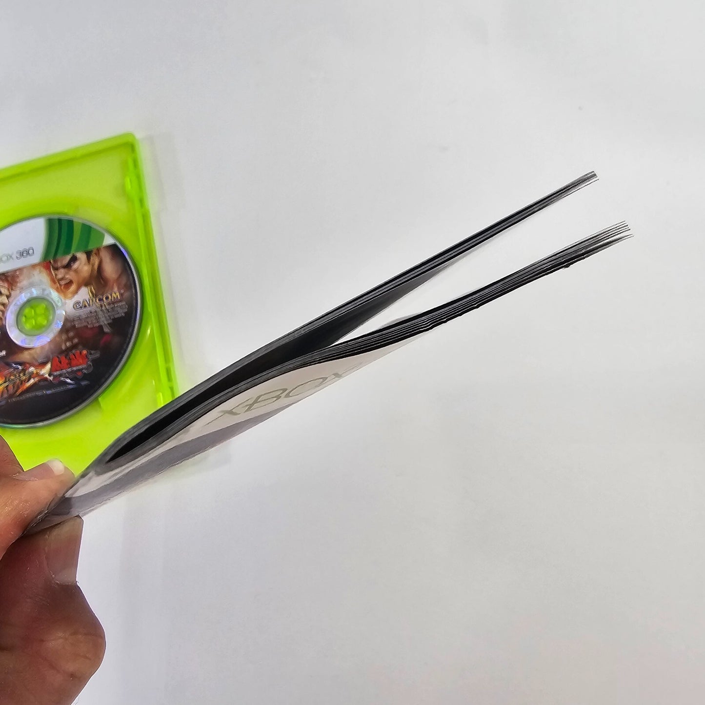 Street Fighter X Tekken (Xbox 360, 2012) Game Case Manual - Tested and Working