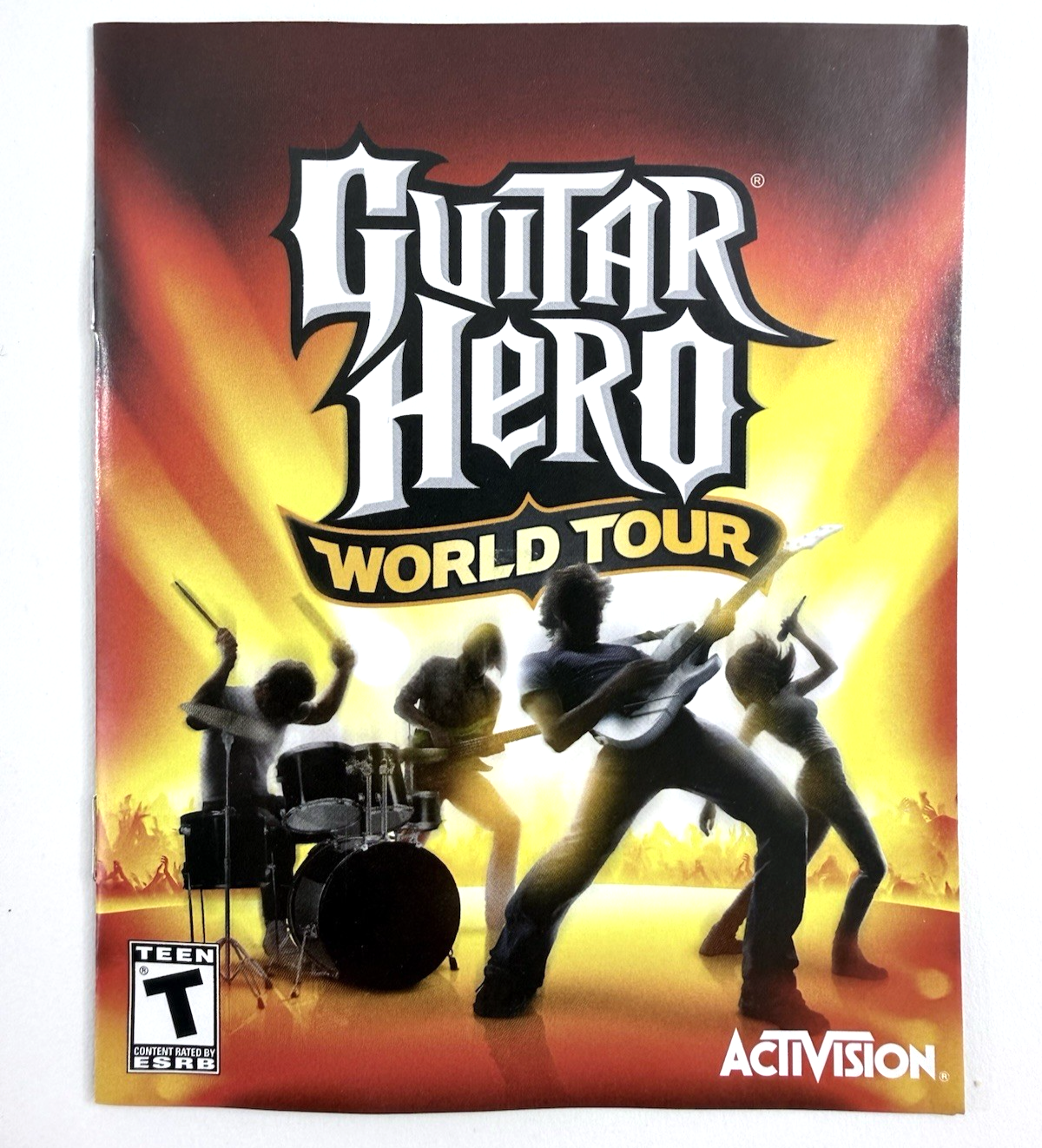 Guitar Hero World Tour (Sony PlayStation 3, 2008) Game, Case and Manual - Tested