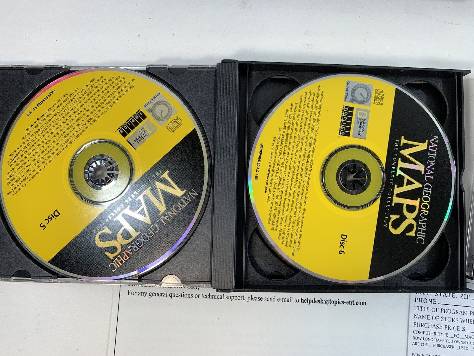 Topics Entertainment National Geographic Maps: The Complete Collection