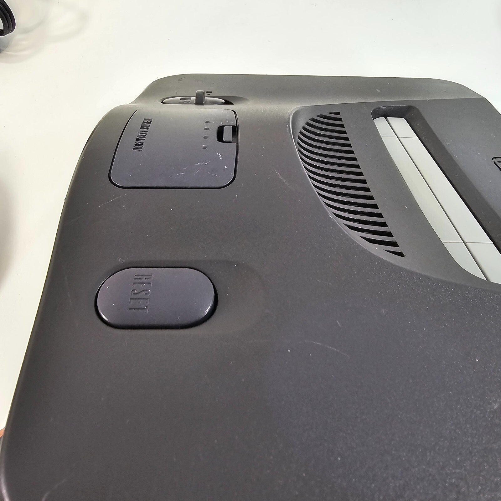 Nintendo 64 System 32MB Home Console NUS-001 - Two Controllers - Cords - TESTED