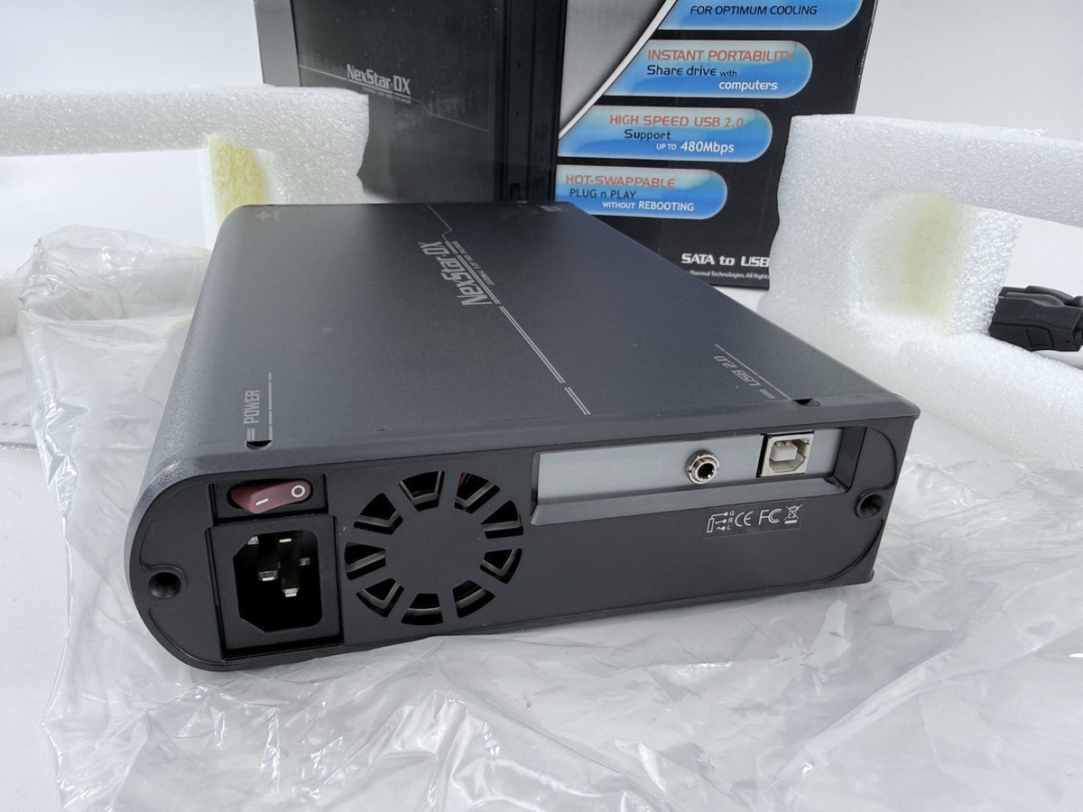Vantec NexStar DX NST-530S2 External 5.25" USB 2.0 SATA Enclosure - New/Open Box