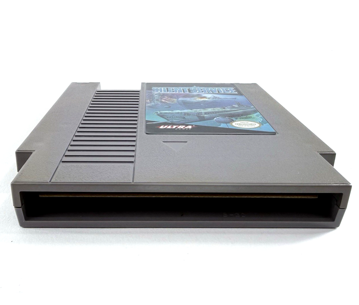 Silent Service (Nintendo Entertainment System, 1989) Game and Manual - Tested