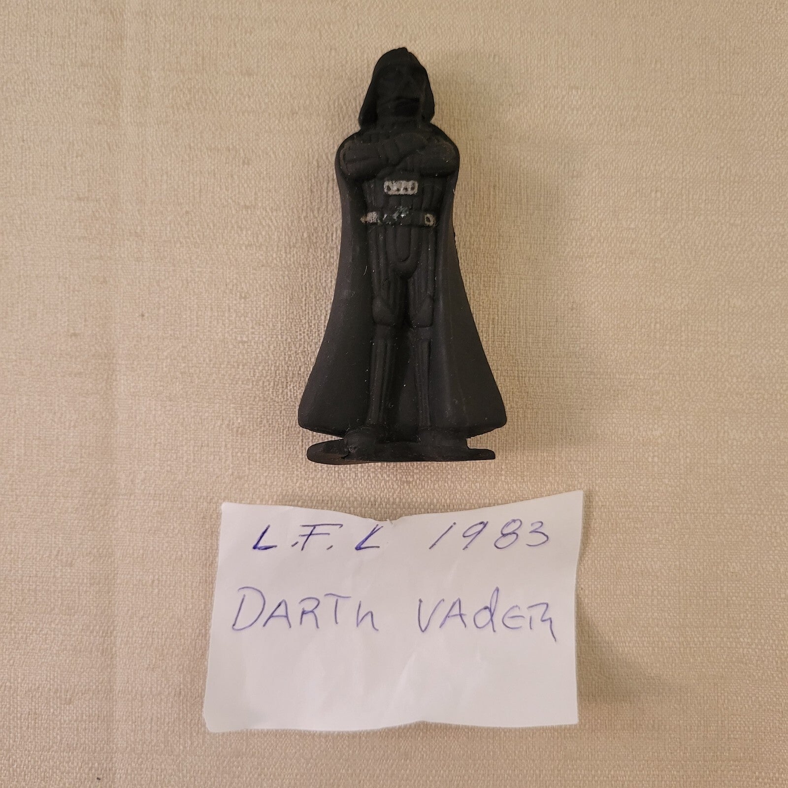 LFL Darth Vader 1983 Rubber Star Wars Figure