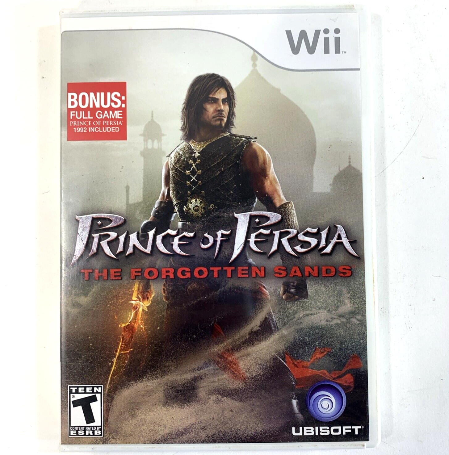 Prince of Persia: Forgotten Sands (Nintendo Wii, 2010) Game Case Manual Insert