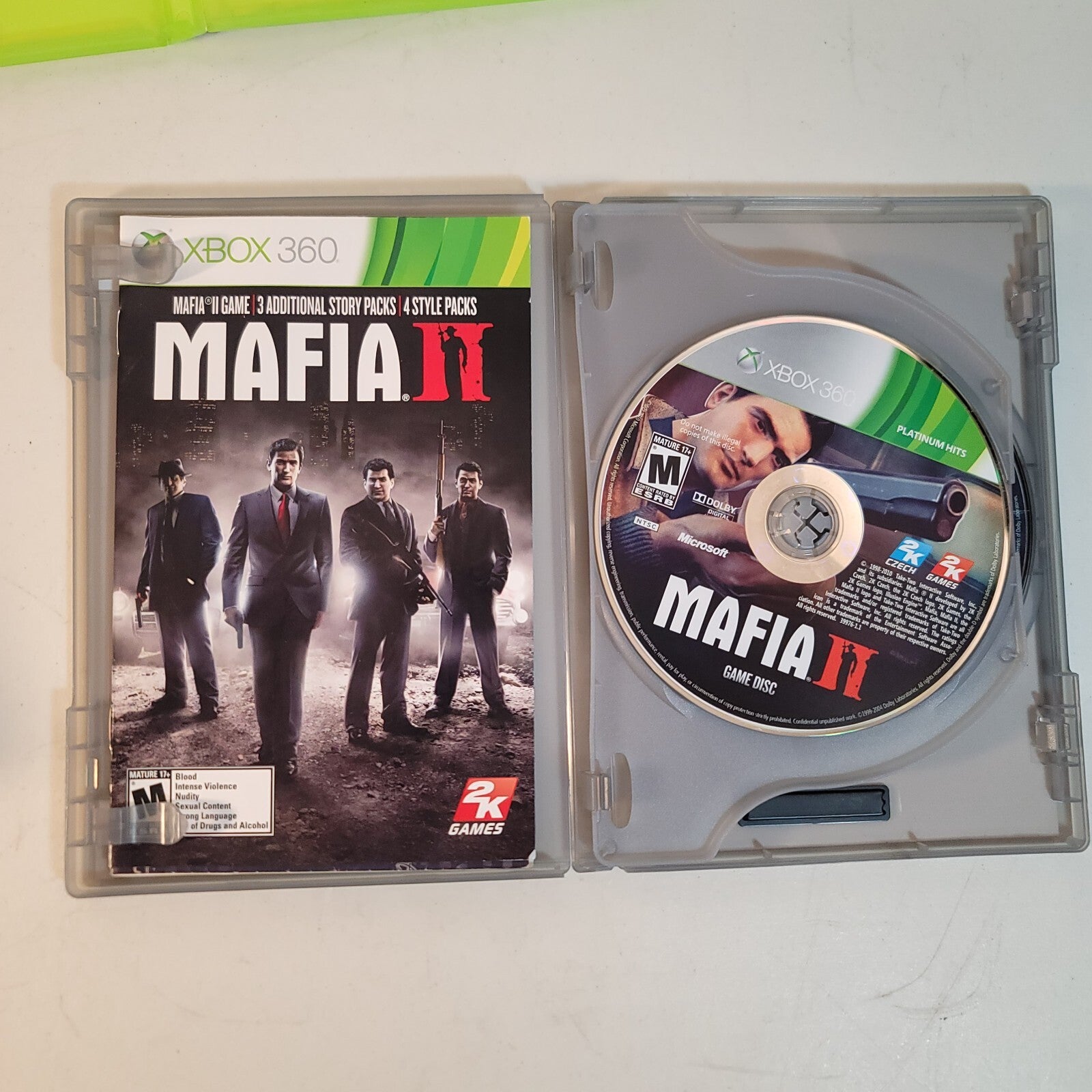 Mafia II 2 (Microsoft Xbox 360, 2010)  CIB
