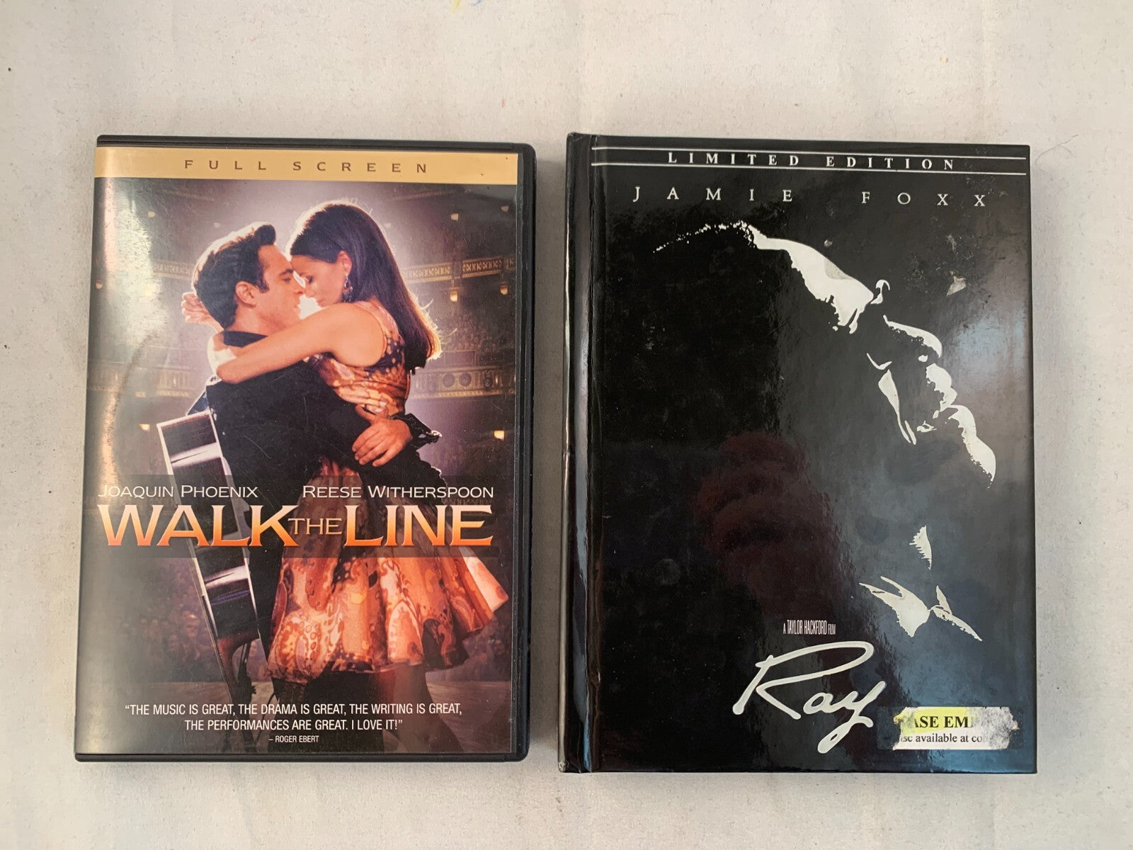 Ray (DVD bundle) Walk The Line Musician Johnny Cash Ray Charles