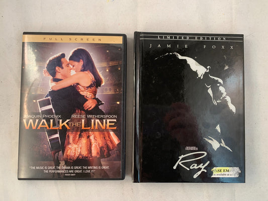 Ray (DVD bundle) Walk The Line Musician Johnny Cash Ray Charles
