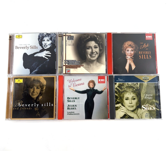 Beverly Sills 6 CD Bundle - Welcome to Vienna, Plaisir D'Amour, The Art of +3
