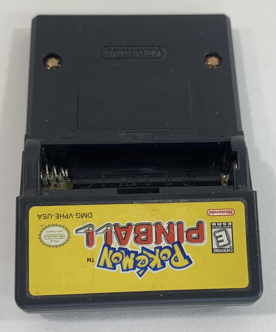 Pokémon Pinball (Gameboy Color, 1999) No Battery Cover - Tested