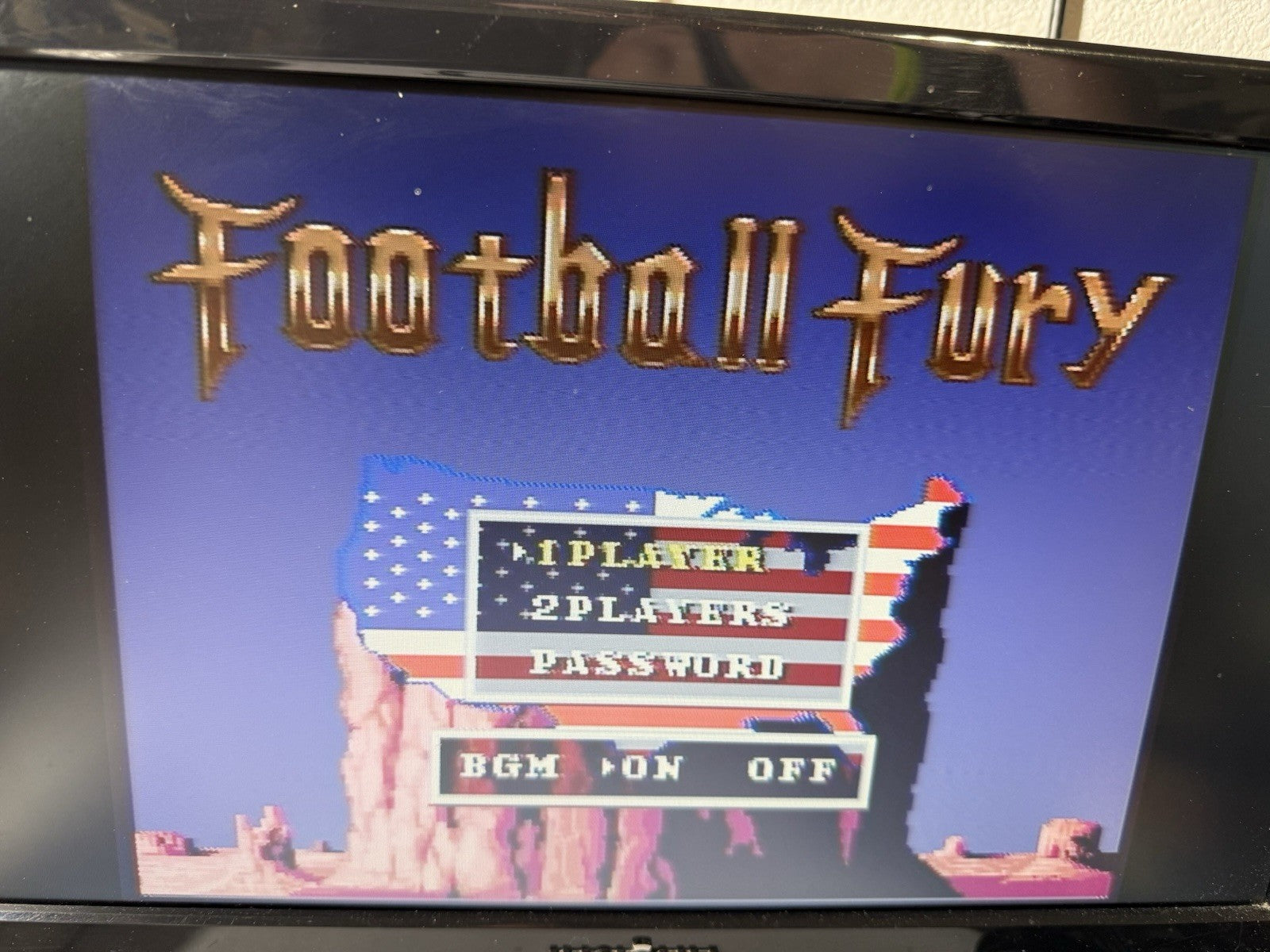 Football Fury (Super Nintendo, 1993) Game Cartridge - Tested and Working