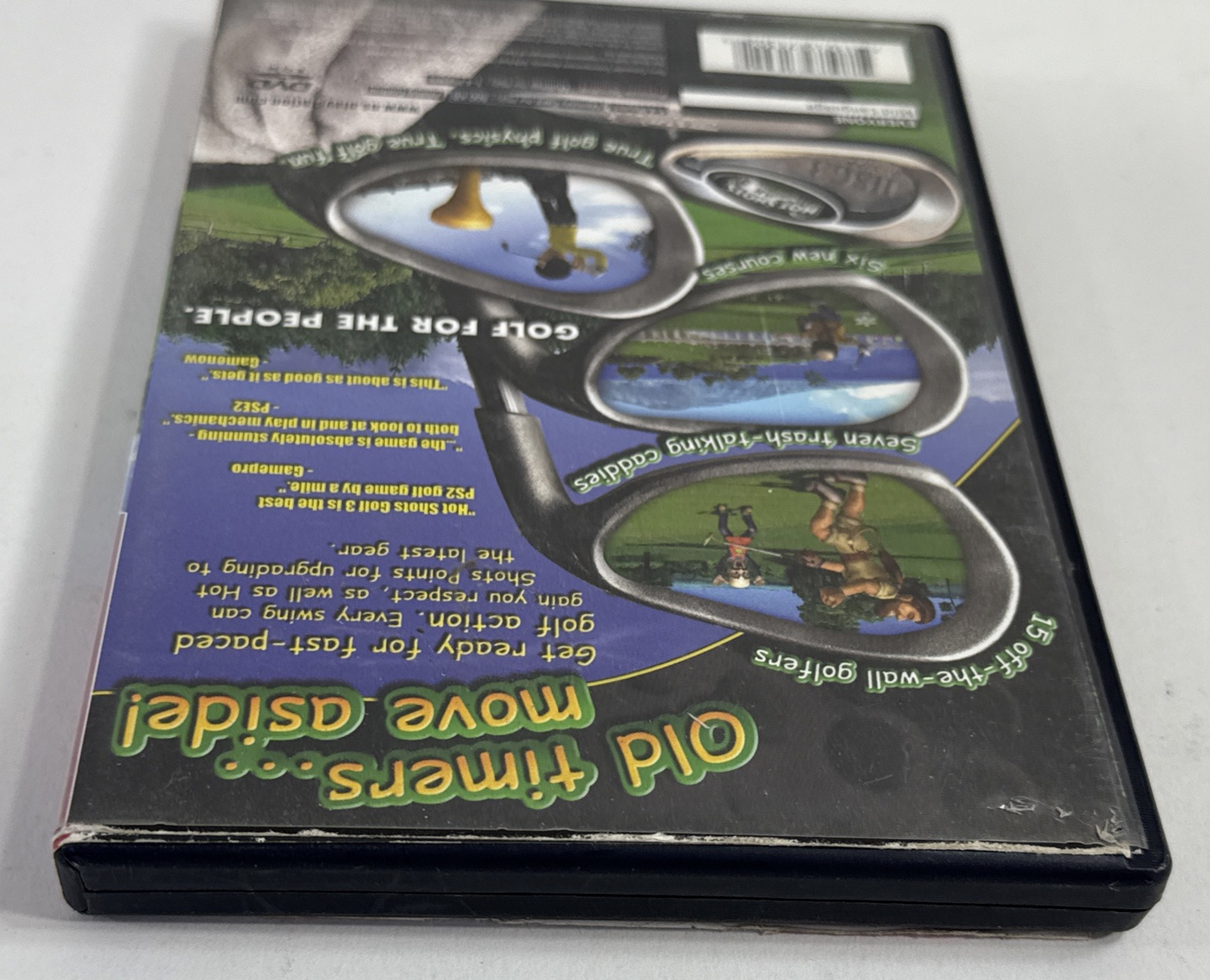 Hot Shots Golf 3 (PlayStation 2, 2003) Game Case Manual Registration - Tested